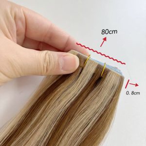 invisible tape in wefts